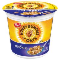 Honey Bunches of Oats Cereal with Crispy Almonds, Cup, 2.25 Ounce