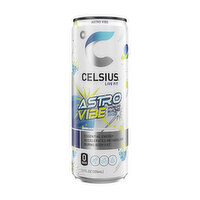 Celsius Live Fit Sparkling Blue Razz Astro Vibe, 12 Ounce