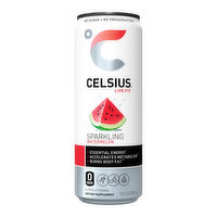 Celsius Energy Drink Sparkling Watermelon, 12 Ounce