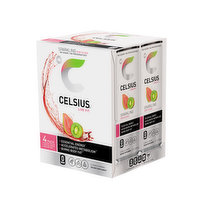 Celsius Live Fit Kiwi Guava Energy Drink (4-pack), 48 Ounce