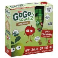 Gogo Squeez Apple Strawberry, 12.8 Ounce