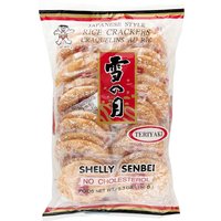 Shelly Senbei Rice Crackers, Teriyaki, 5.3 Ounce