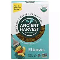 Ancient Harvest Organic Pasta, Elbows, 8 Ounce