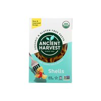 Ancient Harvest Organic Shells, Wheat Free, Quinoa Shells, 8 Ounce