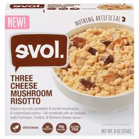 Evol 3 Cheese Mshrm Risotto, 9 Ounce