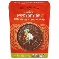 Maya Kaimal Organic Black Lentil & Tomato, 10 Ounce