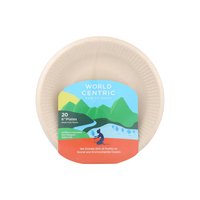 World Centric Compostable Plate 6", 20 Each