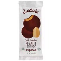 Justin's Organic Peanut Butter Cups, 1 Ounce