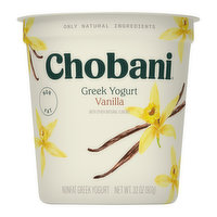 Chobani Greek Yogurt, Vanilla, 32 Ounce