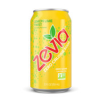 Zevia Zero Calorie Lemon Lime Twist Soda (6-pack), 72 Ounce