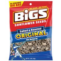 BIGS Sunflower Seeds Original Salted, 5.35 Ounce