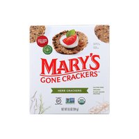 Mary's Organic Gone Crackers, Herb, 6.5 Ounce