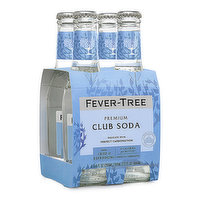 Fever Tree Club Soda, Bottles (Pack of 4), 800 Millilitre