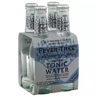 Fever Tree Light Tonic Water, Bottles (Pack of 4), 800 Millilitre