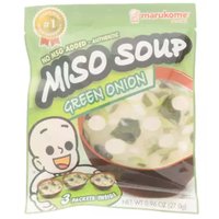 Marukome Miso Soup, Green Onion, 0.96 Ounce