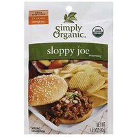 Simply Organic Sloppy Joe Seasoning, 1.4 Ounce