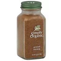 Simply Organic Nutmeg, Ground, 2.3 Ounce
