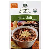 Simply Organic Chili Seasoning, Mild, 1 Ounce