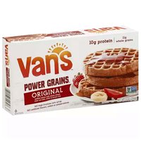 Van's Power Grains Waffles, Original, 6 Each