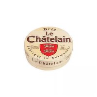 Le Chatelain Brie, Double Cream, 1 Pound