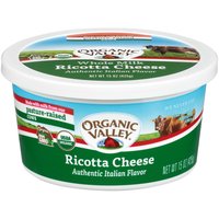 Organic Valley Ricotta Cheese, Whole Milk, 15 Ounce