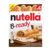 Nutella B-ready Crispy Wafer Filled with Nutella (6-count), 4.6 Ounce