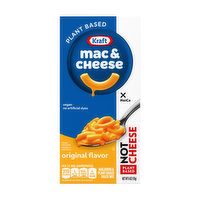 Kraft Mac & Cheese Original Flavor Macaroni & Plant Based Sauce Mix, 6 Ounce