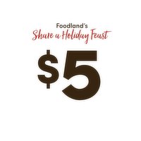 $5 Share a Holiday Feast Donation, 1 Each