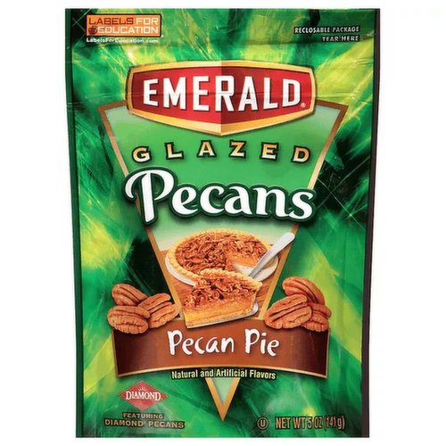 Emerald Glazed Pecans