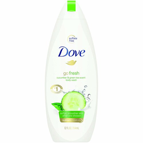 Dove Body Wash, Cucumber and Green Tea