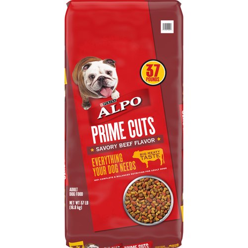 Alpo Dry Dog Food, Prime Cuts Savory Beef