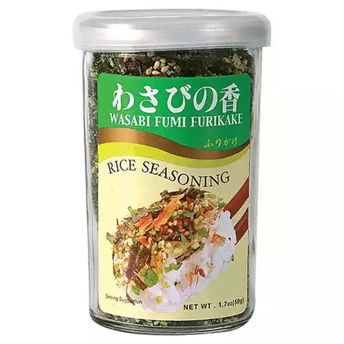 JFC Wasabi Fumi Furikake Rice Seasoning, 