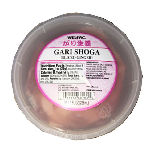 Wel Pac Sushi Gari Shoga Ginger