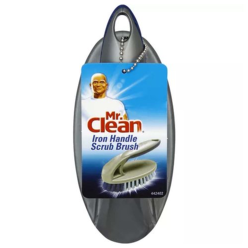 Mr Clean Iron Handle Brush