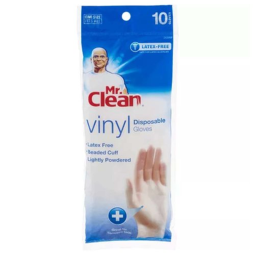 Mr. Clean Disposable Vinyl Glove