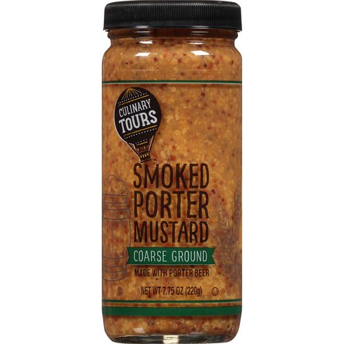 Culinary Tours Coarse Ground Smoked Porter Mustard