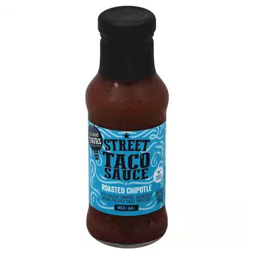 Culinary Tours Street Taco Sauce, Roasted Chipotle, Medium