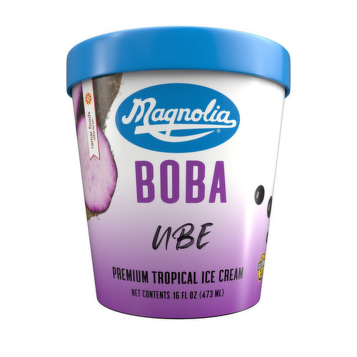 Magnolia Boba Ube Ice Cream