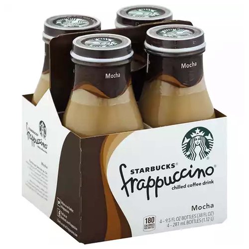 Starbucks Mocha Frappuccino, Bottles (Pack of 4)