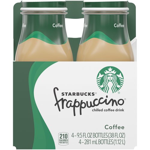 Starbucks Frappuccino Coffee, Bottles (Pack of 4)