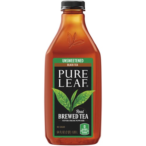 Pure Leaf Real Brewed Black Tea, Unsweetened