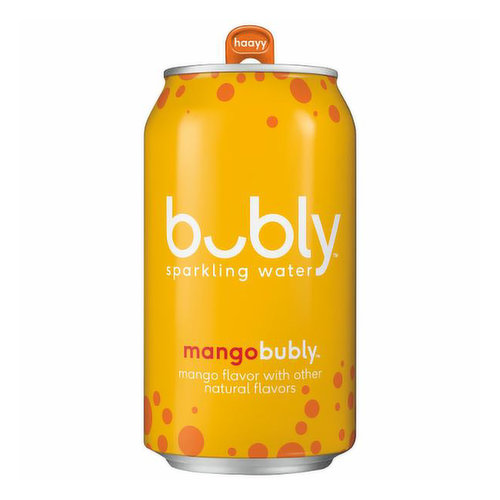 Bubly Mango Single Can