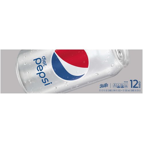 Diet Pepsi, Cans (Pack of 12)