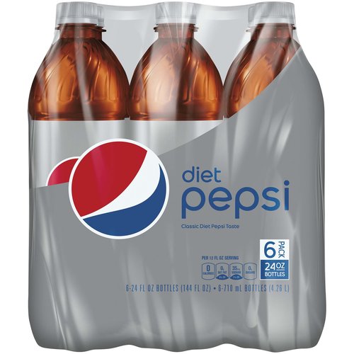 Diet Pepsi, Bottles (Pack of 6)