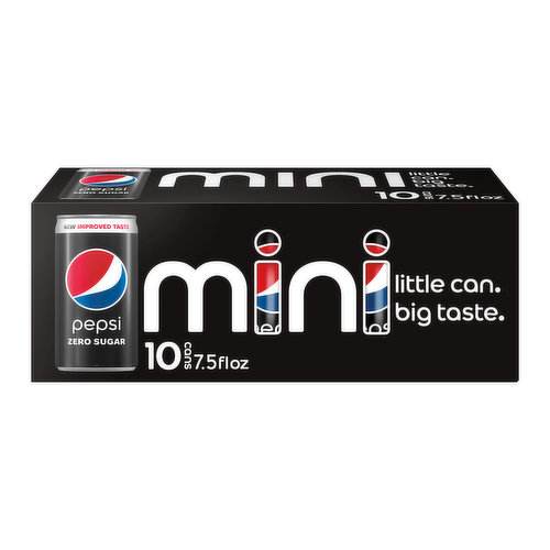 Pepsi Zero Sugar Mini Can (10-pack)