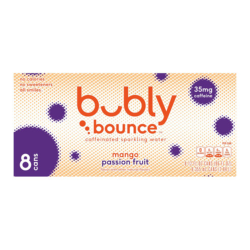 Bubly Bounce Mango Passion Fruit (8-pack)