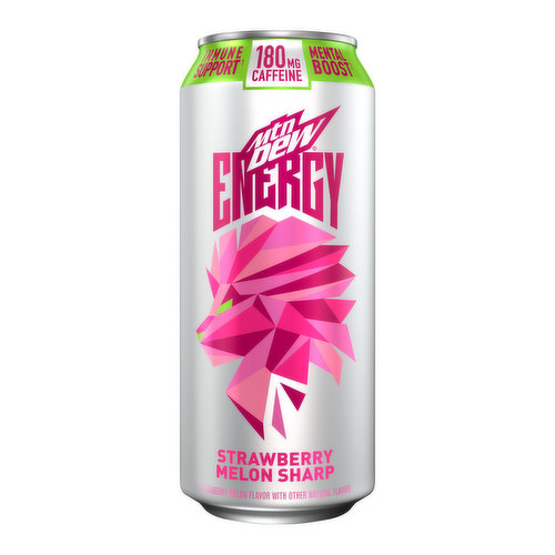 Mtn Dew Energy Drink Strawberry Melon Spark