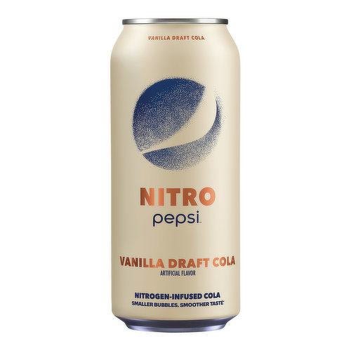 Pepsi Nitro Vanilla Draft Cola