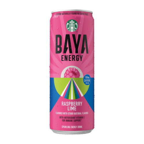 Starbucks Baya Energy Raspberry Lime