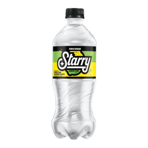 Starry Zero Sugar Lemon Lime Soda